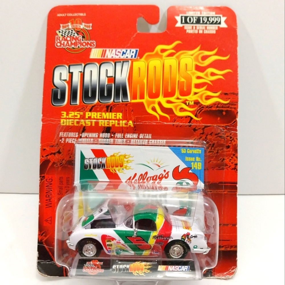 Racing Champions Stock Rods #149 Kellogg’s 53 Corvette #N066